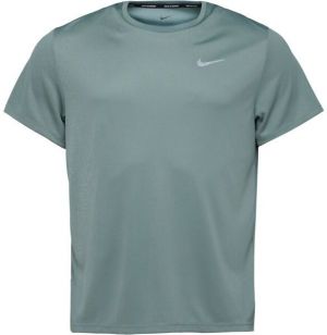 Nike NK DF UV MILER SS Pánske tréningové tričko, zelená, veľkosť XXL