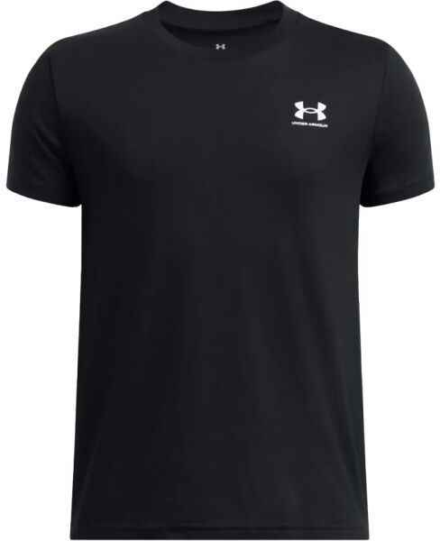 Under Armour SPORTSTYLE Chlapčenské tričko, čierna, veľkosť L