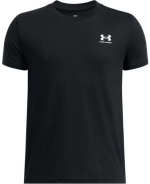 Under Armour SPORTSTYLE Chlapčenské tričko, čierna, veľkosť L
