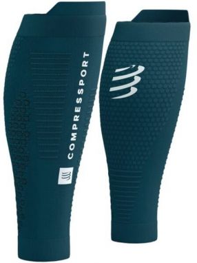 Compressport R2 3.0 Kompresné lýtkové návleky, modrá, veľkosť