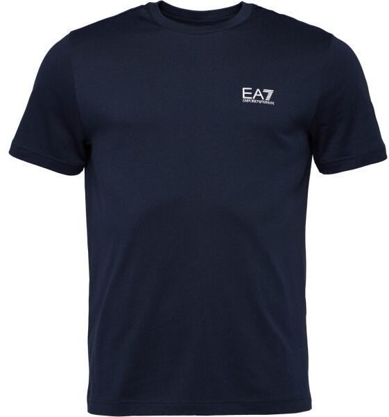 EA7 CORE ID Pánske tričko, tmavo modrá, veľkosť XXXL