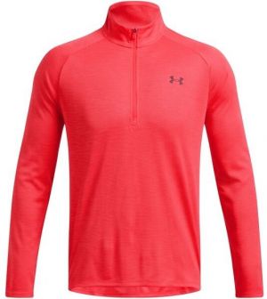 Under Armour TECH TEXTURED Pánske tričko, červená, veľkosť M