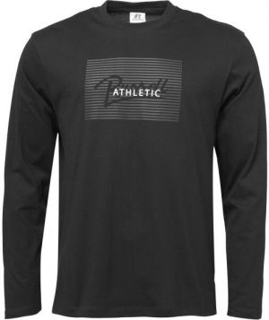 Russell Athletic T-SHIRT Pánske tričko, čierna, veľkosť XXXL