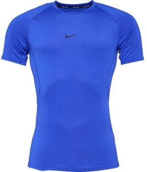Nike M NP DF TIGHT TOP SS Pánske tréningové tričko, modrá, veľkosť