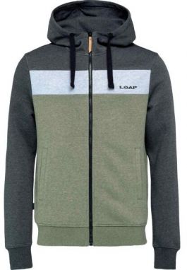 LOAP EDDIE Pánska mikina, béžová, veľkosť