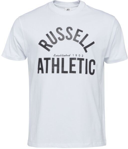 Russell Athletic T-SHIRT Pánske tričko, biela, veľkosť