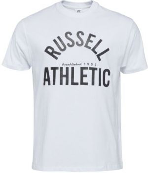 Russell Athletic T-SHIRT Pánske tričko, biela, veľkosť