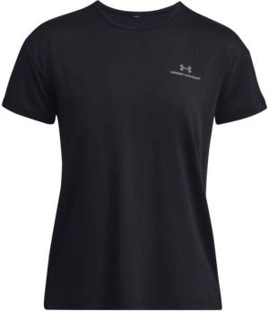 Under Armour RUSH ENERGY SS 2.0 Dámske tričko, čierna, veľkosť