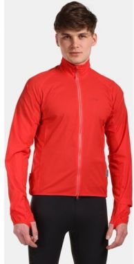 KILPI TIRANO Pánska ľahká bežecká bunda, červená, veľkosť XXXL