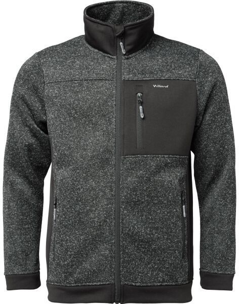 Willard LANNY Pánska mikina so svetrovým vzhľadom, čierna, veľkosť