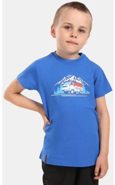 KILPI SALO Chlapčenské bavlnené tričko, modrá, veľkosť