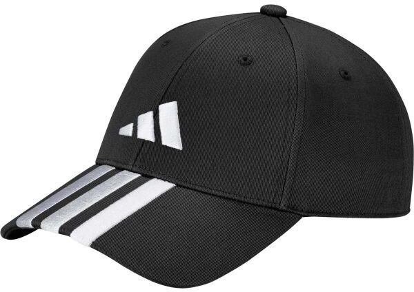 adidas 3-STRIPES BASEBALL CAP Šiltovka, čierna, veľkosť