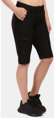 KILPI SYLANE Dámske outdoorové krátke nohavice, čierna, veľkosť