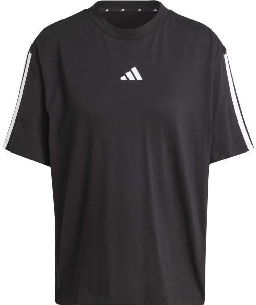 adidas 3-STRIPES TEE W Dámske tričko, čierna, veľkosť