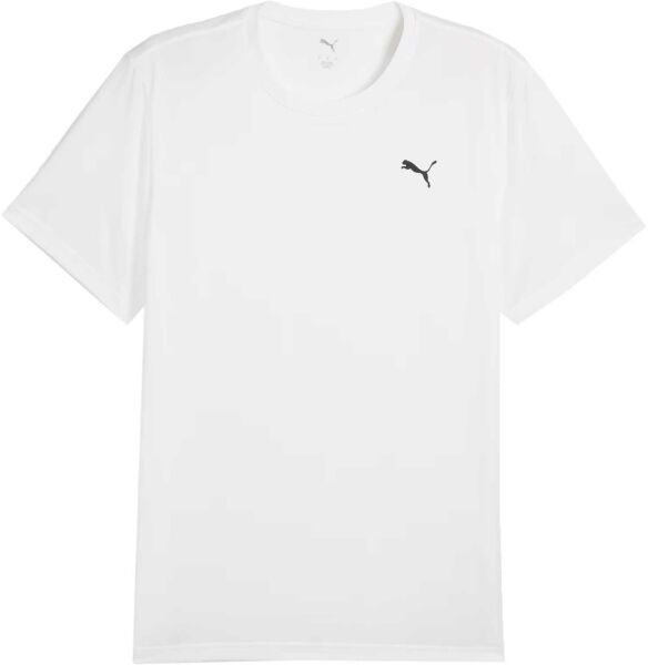 Puma M TAD ESSENTIALS SOLID CAT TEE Pánske tričko, biela, veľkosť