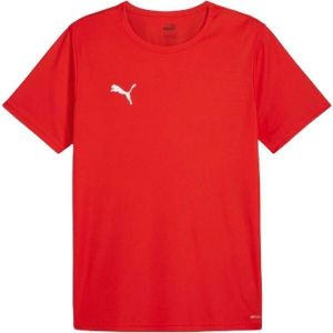 Puma teamRISE Chlapčenské futbalové tričko, červená, veľkosť