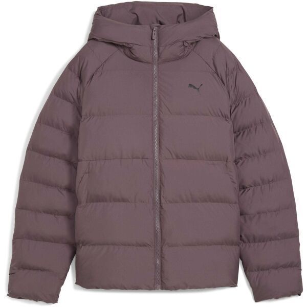 Puma MONO HOODED JACKET W Dámska zimná bunda, fialová, veľkosť
