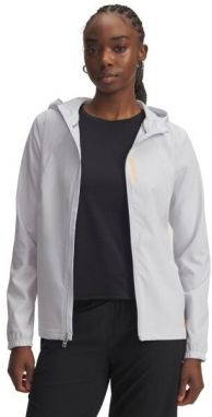 Under Armour OUTRUN THE STORM Dámska bežecká bunda, sivá, veľkosť L