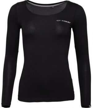 TRIMM BRAVE LADY Dámske tričko s dlhým rukávom, čierna, veľkosť