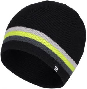 Lewro HAZAN Chlapčenská pletená čiapka, čierna, veľkosť 8-11Y