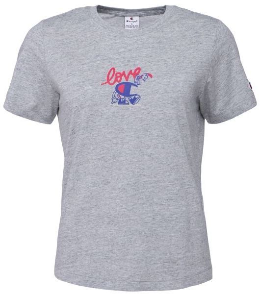 Champion SS TEE Dámske tričko, sivá, veľkosť