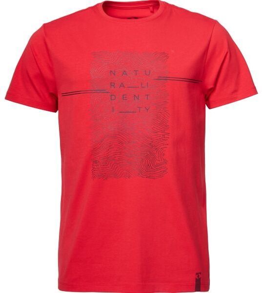 LOAP ALBORETO Pánske fashion tričko, červená, veľkosť