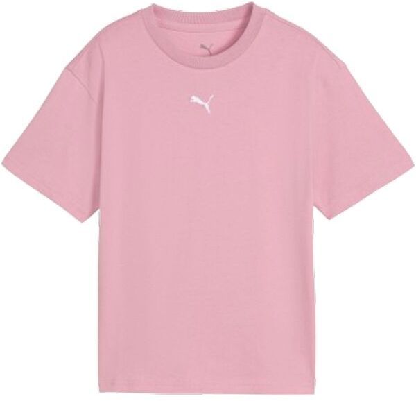 Puma ESSENTIALS BOXY TEE G Dievčenské tričko, ružová, veľkosť