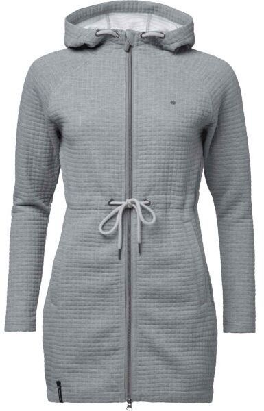 LOAP DARJA Dámska voľnočasová mikina, sivá, veľkosť