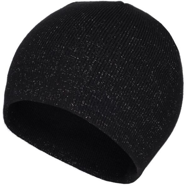 Lewro BISA Dievčenská pletená čiapka, čierna, veľkosť 12-15Y