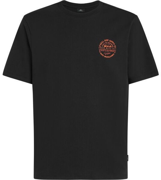 O'Neill CHEST PRINT Pánske tričko, čierna, veľkosť