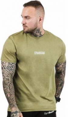 GymBeam FIT Pánske tričko, zelená, veľkosť XXXL