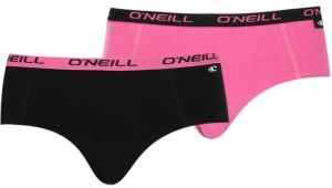 O'Neill HIPSTER 2PACK Dámske nohavičky, ružová, veľkosť