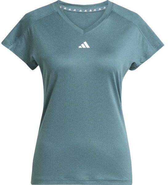 adidas AEROREADY TRAIN ESSENTIALS MINIMAL T-SHIRT Dámske športové tričko, zelená, veľkosť
