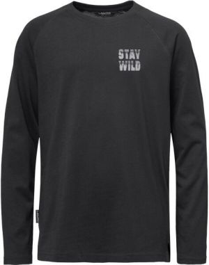 Lewro AUSTIN Chlapčenské tričko, černá, veľkosť 164-170