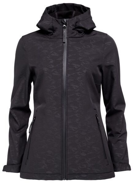 LOAP LUMARA Dámska softshellová bunda, čierna, veľkosť