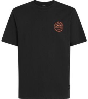 O'Neill CHEST PRINT Pánske tričko, čierna, veľkosť