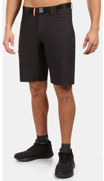 KILPI NAVIA Pánske outdoorové krátke nohavice, čierna, veľkosť