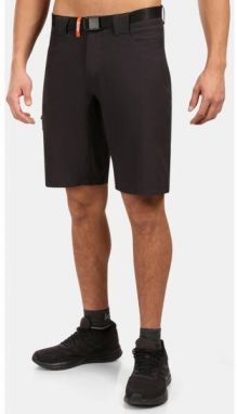 KILPI NAVIA Pánske outdoorové krátke nohavice, čierna, veľkosť
