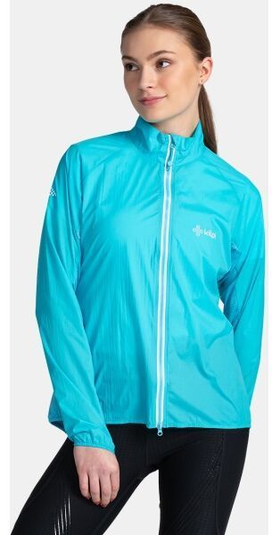 KILPI TIRANO Dámska ľahká bežecká bunda, svetlomodrá, veľkosť