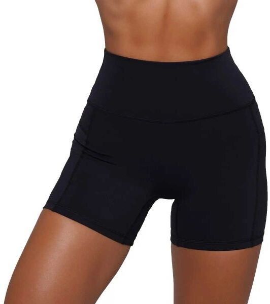 GymBeam FIT Dámske šortky, černá, veľkosť