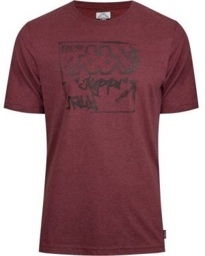 Kappa LOGO GARDOLF Pánske tričko, vínová, veľkosť