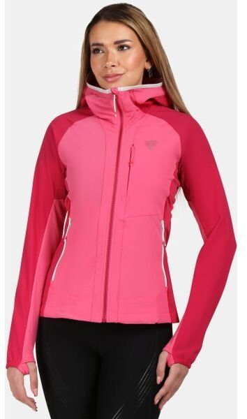 KILPI BALEO Dámska softshellová bunda, ružová, veľkosť
