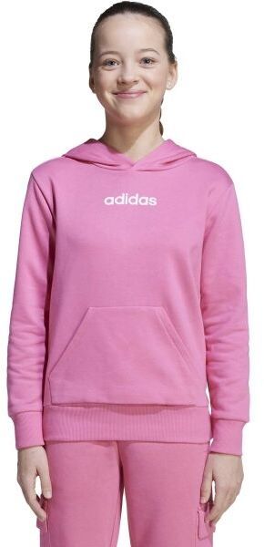 adidas BIG LOGO ESSENTIALS COTTON Detská  mikina, ružová, veľkosť