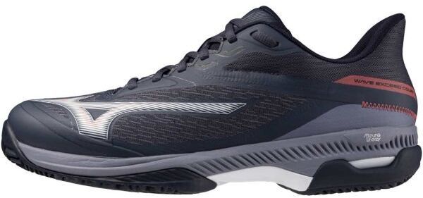 Mizuno WAVE EXCEED LIGHT 2 CC Pánska tenisová obuv, čierna, veľkosť 46