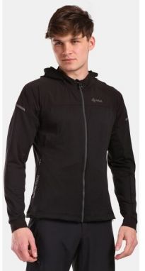 KILPI MEMPHIS Pánska mikina s kapucňou, čierna, veľkosť