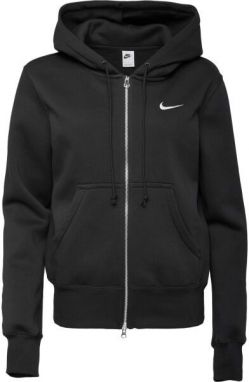 Nike W SPORTSWEAR PHOENIX FLEECE FULL ZIP HOODY Dámska mikina, černá, veľkosť