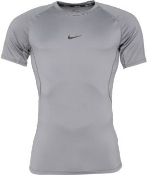 Nike M NP DF TIGHT TOP SS Pánske tréningové tričko, sivá, veľkosť