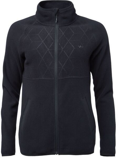 Willard MANOA Dámska flísová mikina, čierna, veľkosť XXL