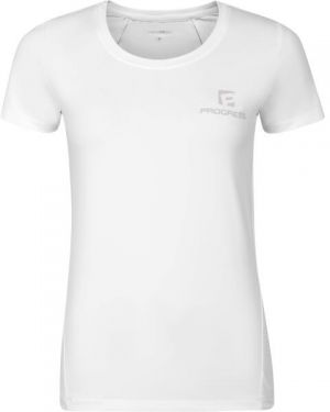 PROGRESS PENELOPE Dámske funkčné športové tričko, biela, veľkosť