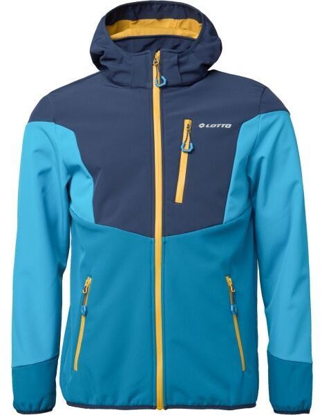 Lotto DAGER Pánska softshellová bunda s membránou, tmavo modrá, veľkosť